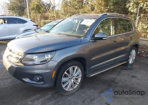 2014 Volkswagen Tiguan R-Line/S/Se/Sel z USA, uszkodzony, nr VIN WVGAV3AX1EW547510